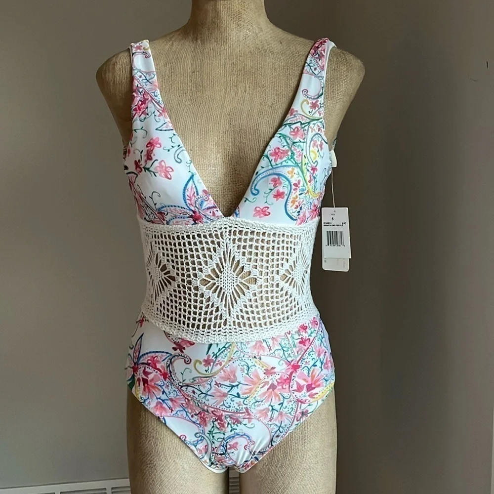 L*Space Samantha One Piece Swimsuit Size 6 NWT